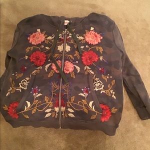 Embroidered Sweatshirt